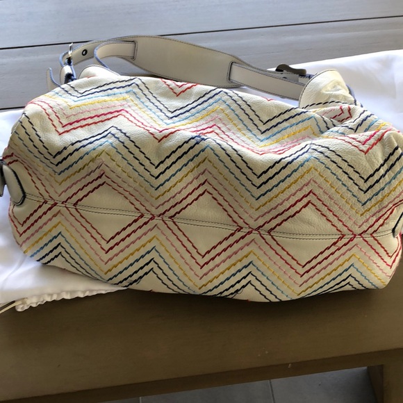 Fendi doctors borsa bag multi color stitching - Picture 7 of 16